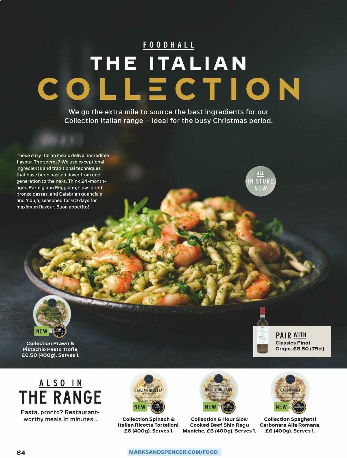 M&S Marks and Spencer Christmas Food to Order Offers from 3 November