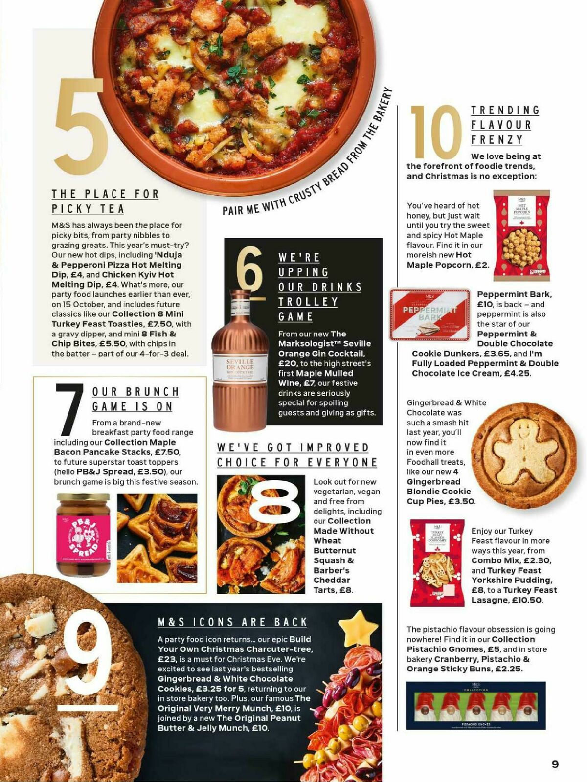 M&S Marks and Spencer Christmas Food to Order Offers from 3 November