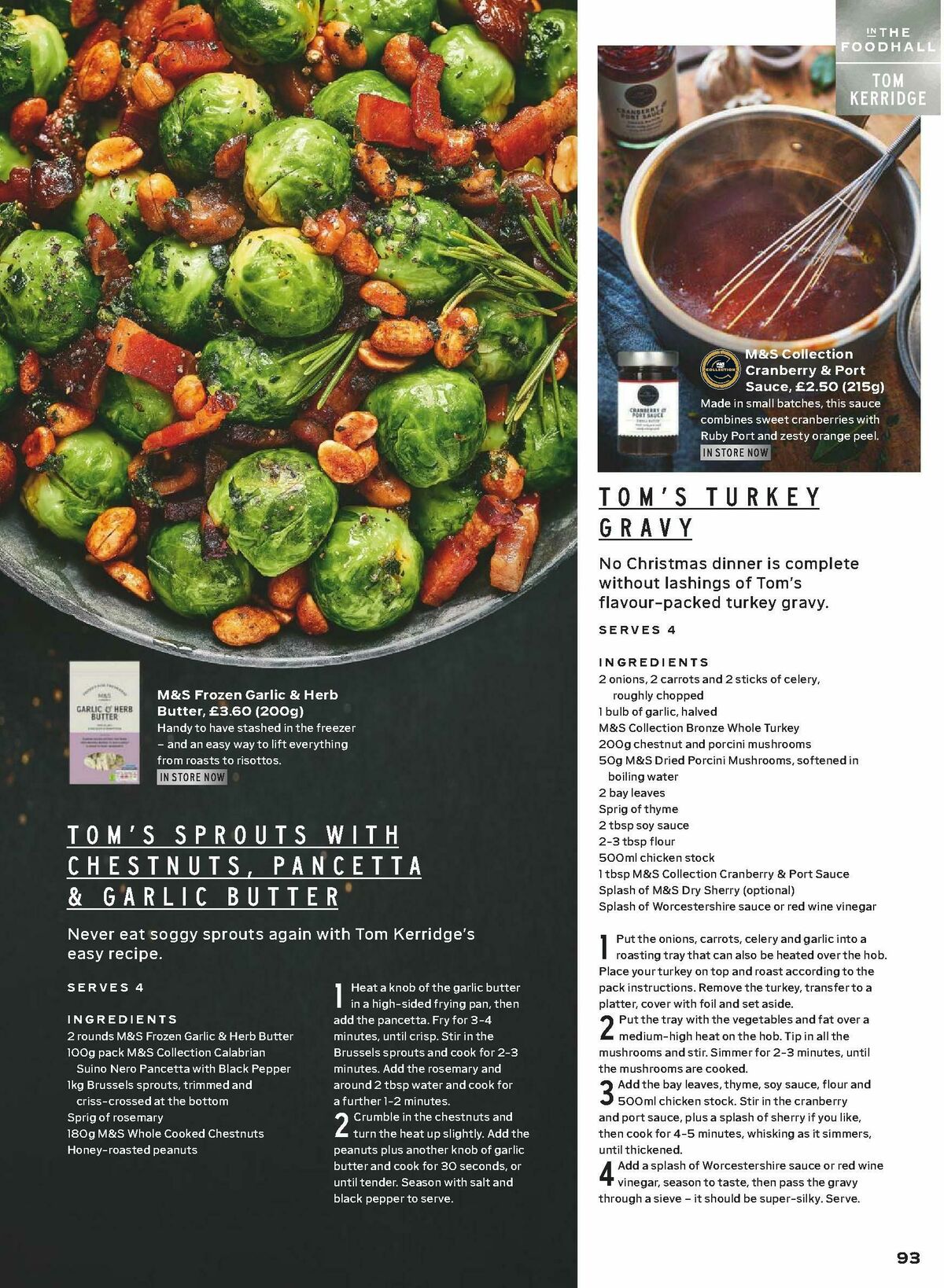 M&S Marks and Spencer Christmas Food to Order Offers from 3 November