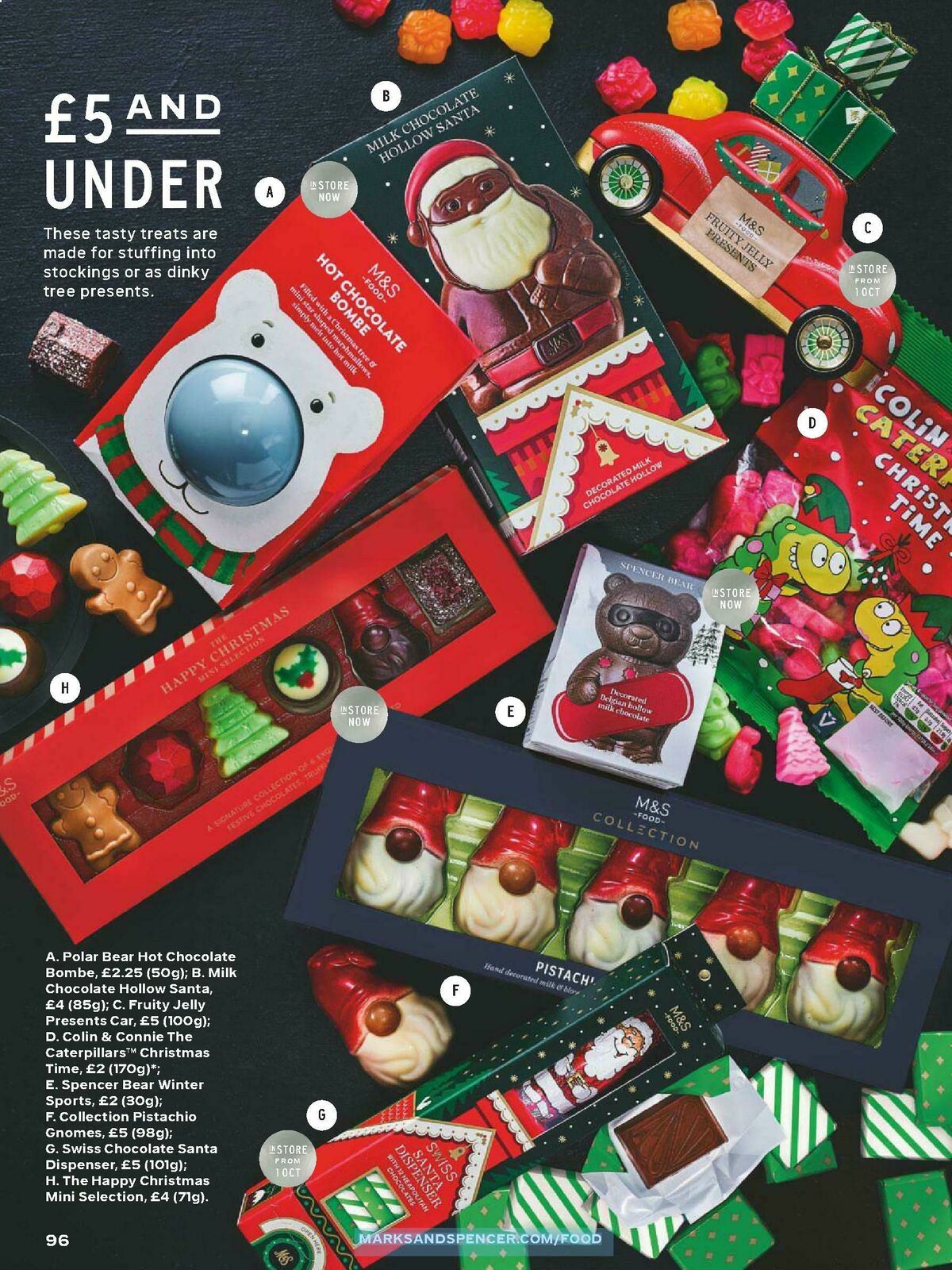 M&S Marks and Spencer Christmas Food to Order Offers from 3 November