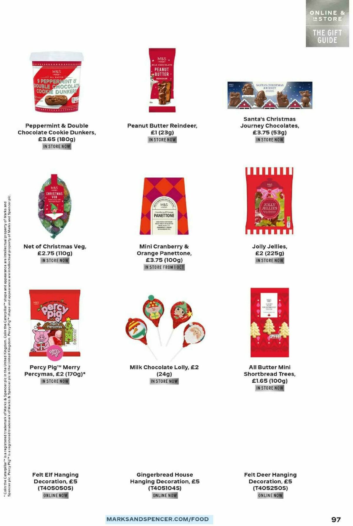 M&S Marks and Spencer Christmas Food to Order Offers from 3 November