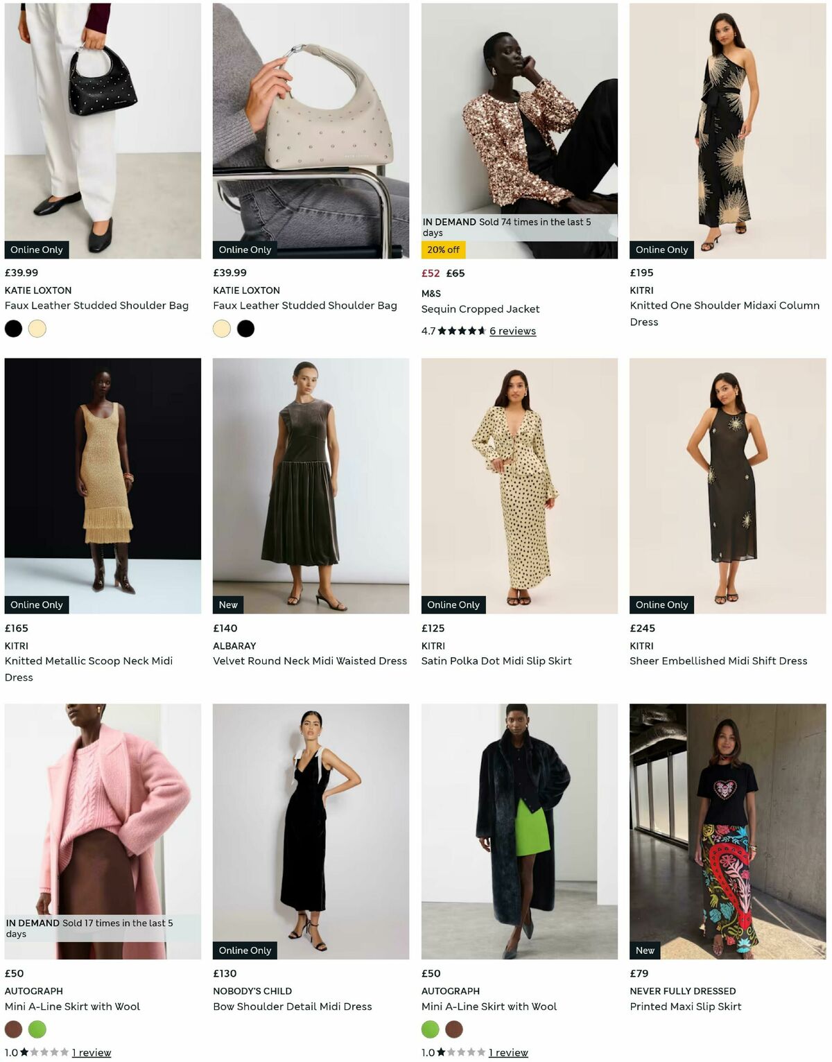 M&S Marks and Spencer Offers from 10 November