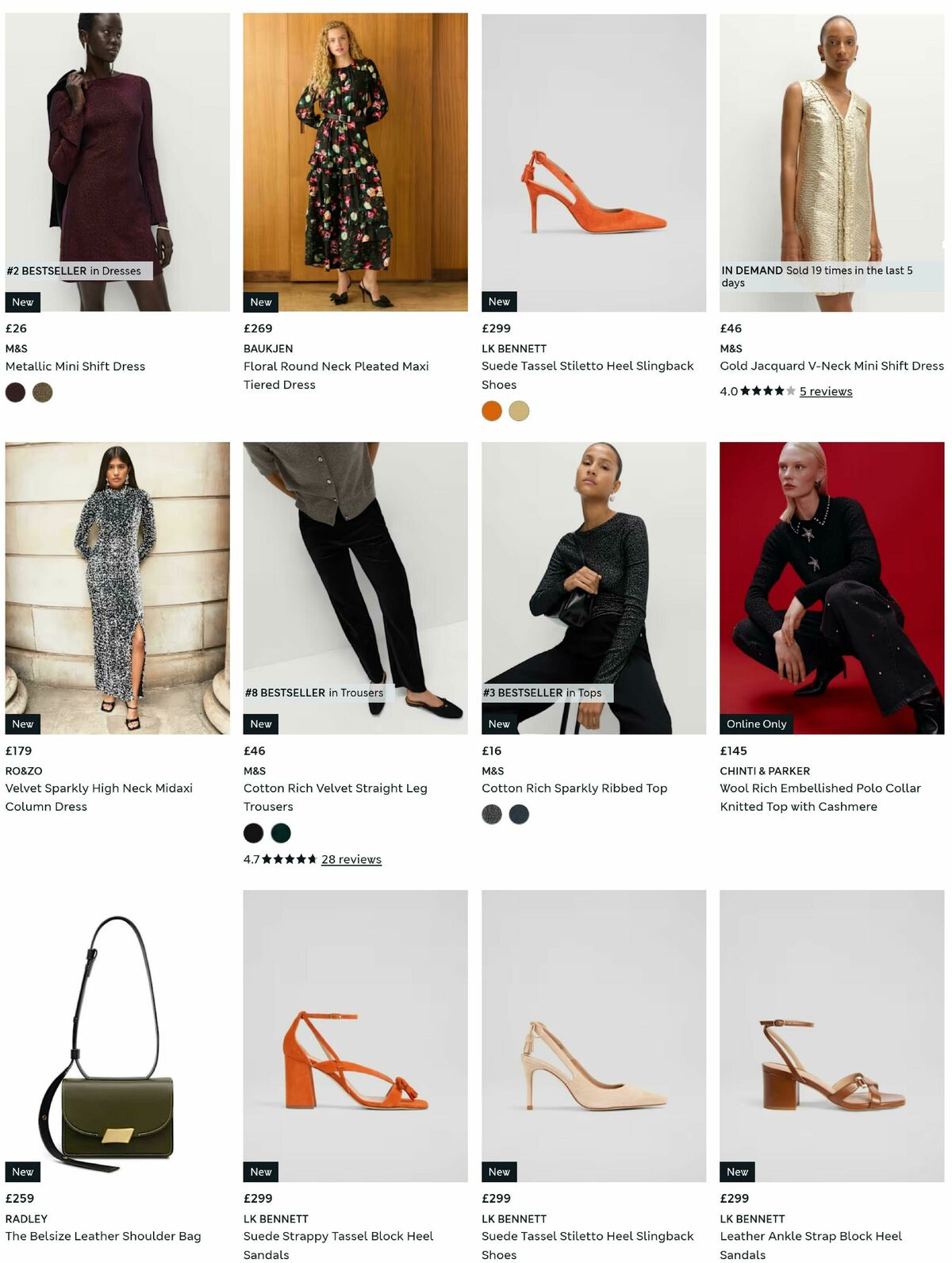 M&S Marks and Spencer Offers from 10 November