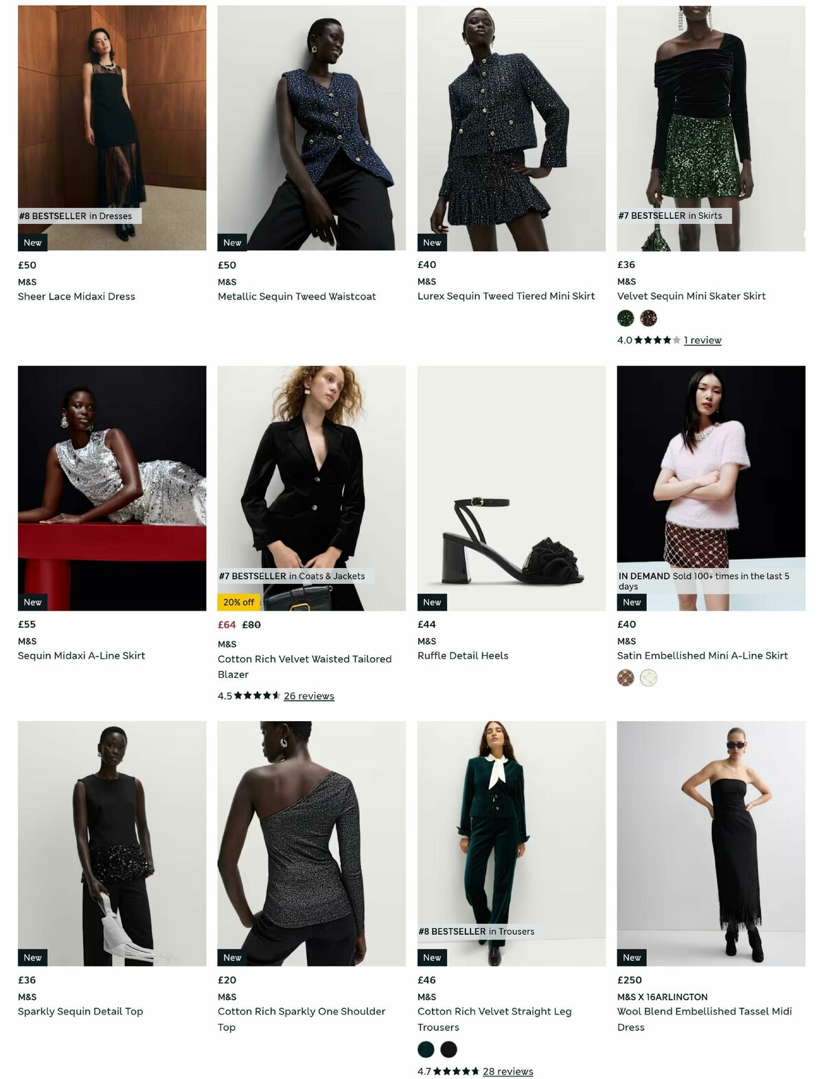 M&S Marks and Spencer Offers from 10 November