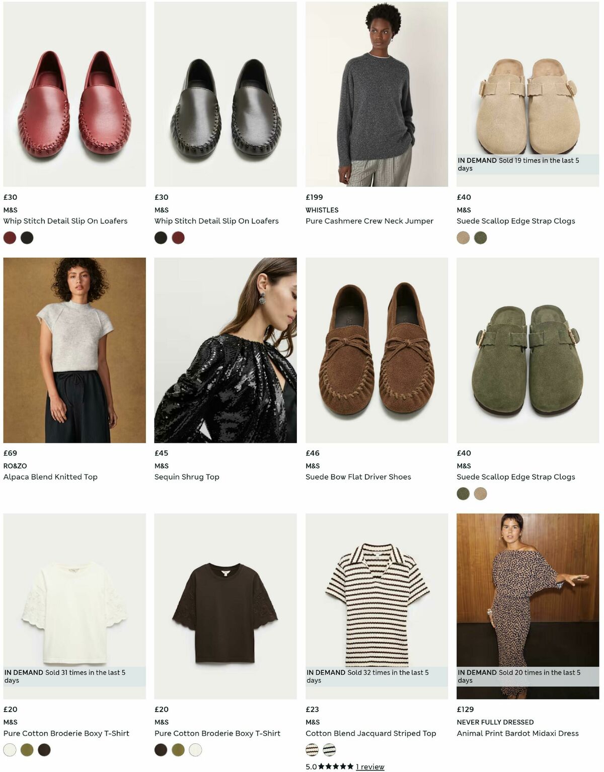 M&S Marks and Spencer Offers from 8 December