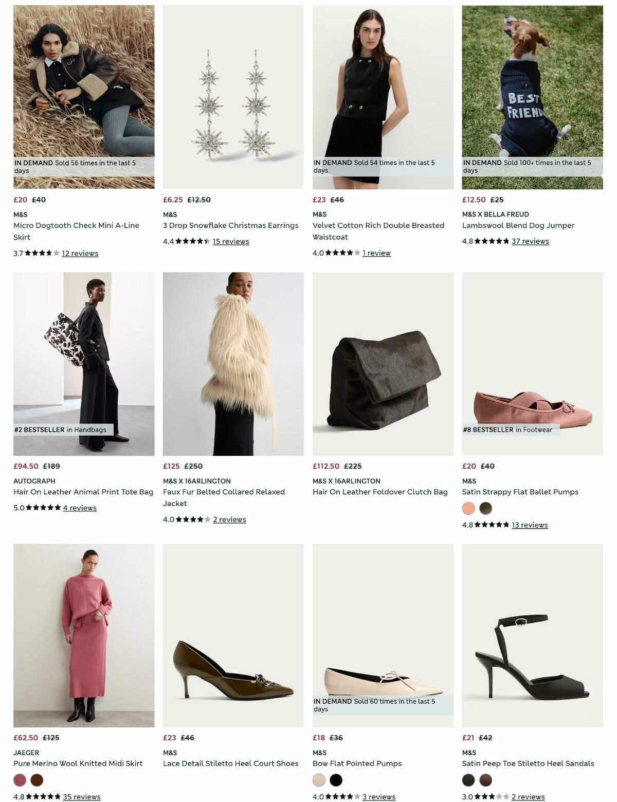 M&S Marks and Spencer Offers from 31 December