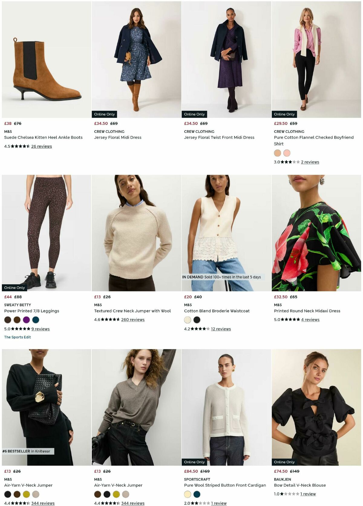 M&S Marks and Spencer Offers from 2 March