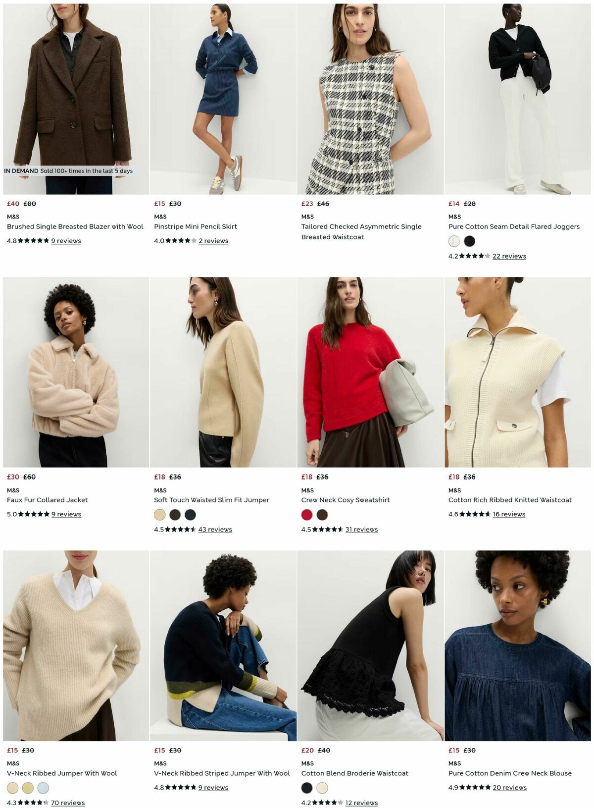 M&S Marks and Spencer Offers from 2 March