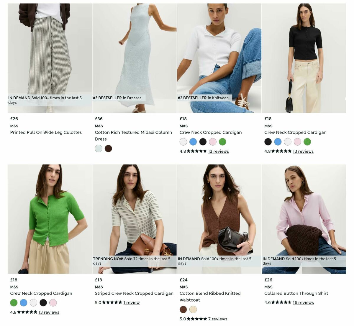 M&S Marks and Spencer Offers from 13 April