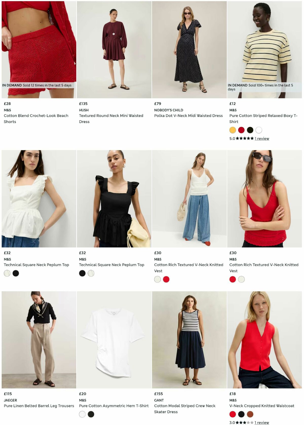 M&S Marks and Spencer Offers from 13 April