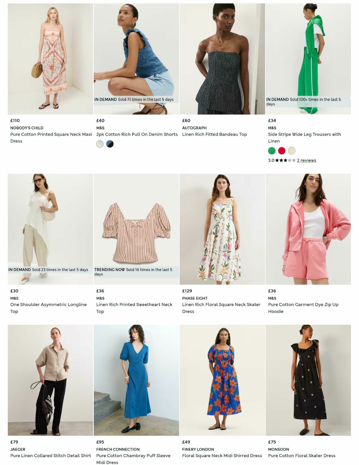 M&S Marks and Spencer Offers from 13 April