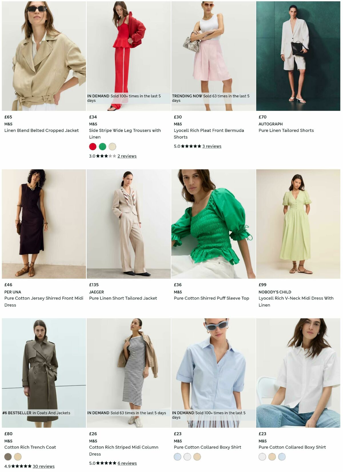 M&S Marks and Spencer Offers from 13 April