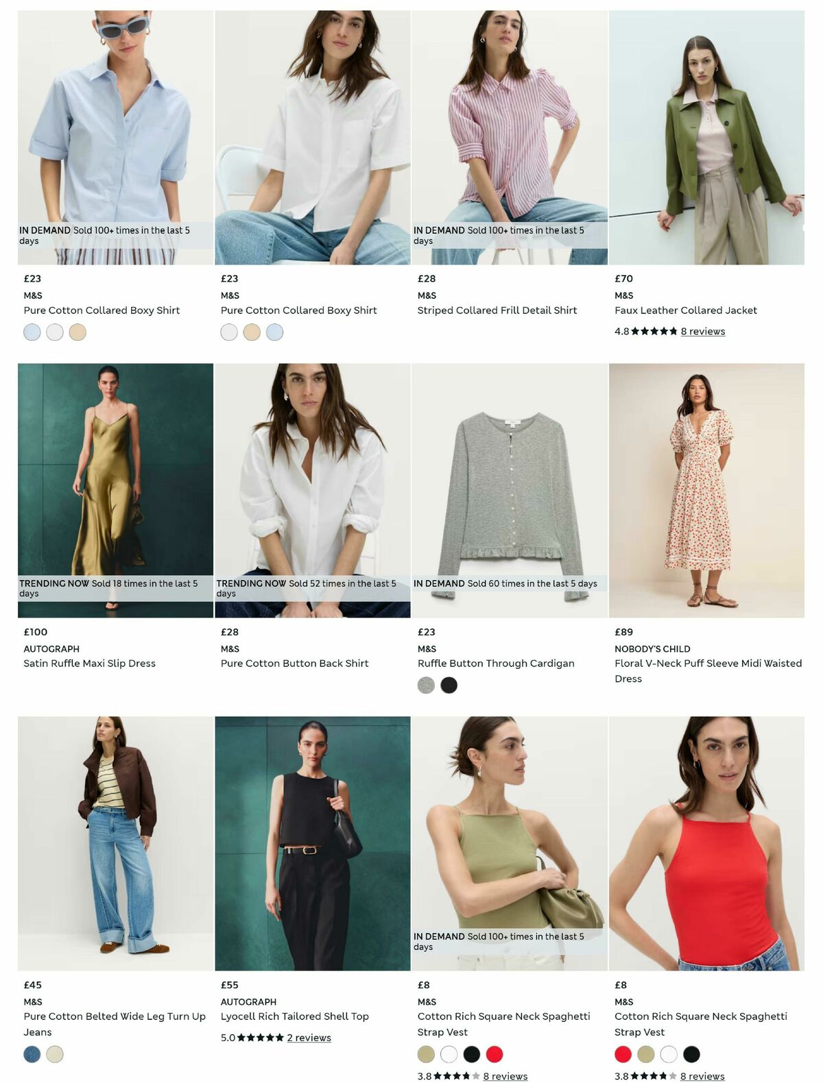 M&S Marks and Spencer Offers from 13 April