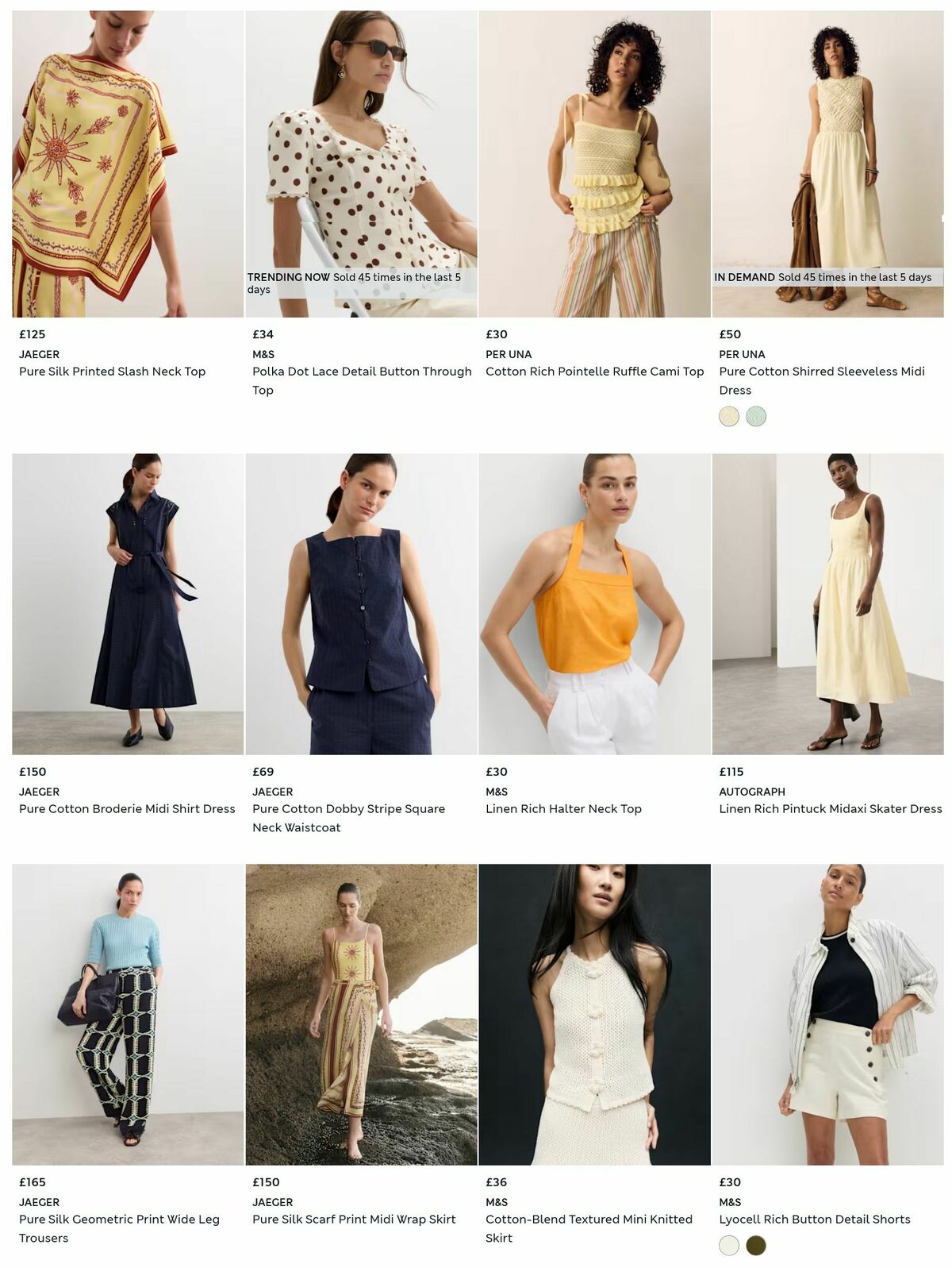 M&S Marks and Spencer Offers from 4 May