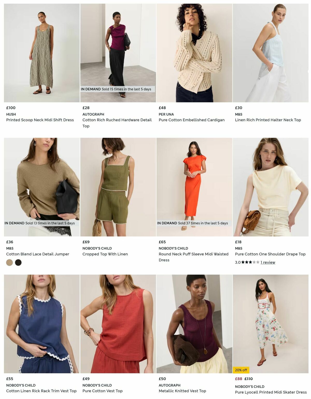 M&S Marks and Spencer Offers from 4 May