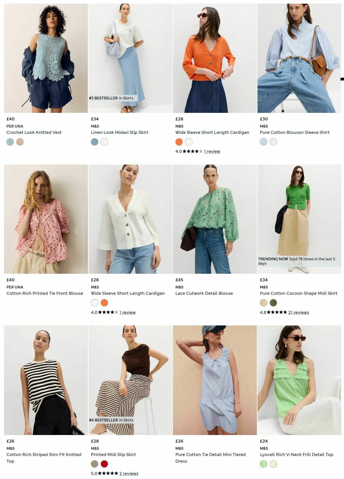 M&S Marks and Spencer Offers from 4 May