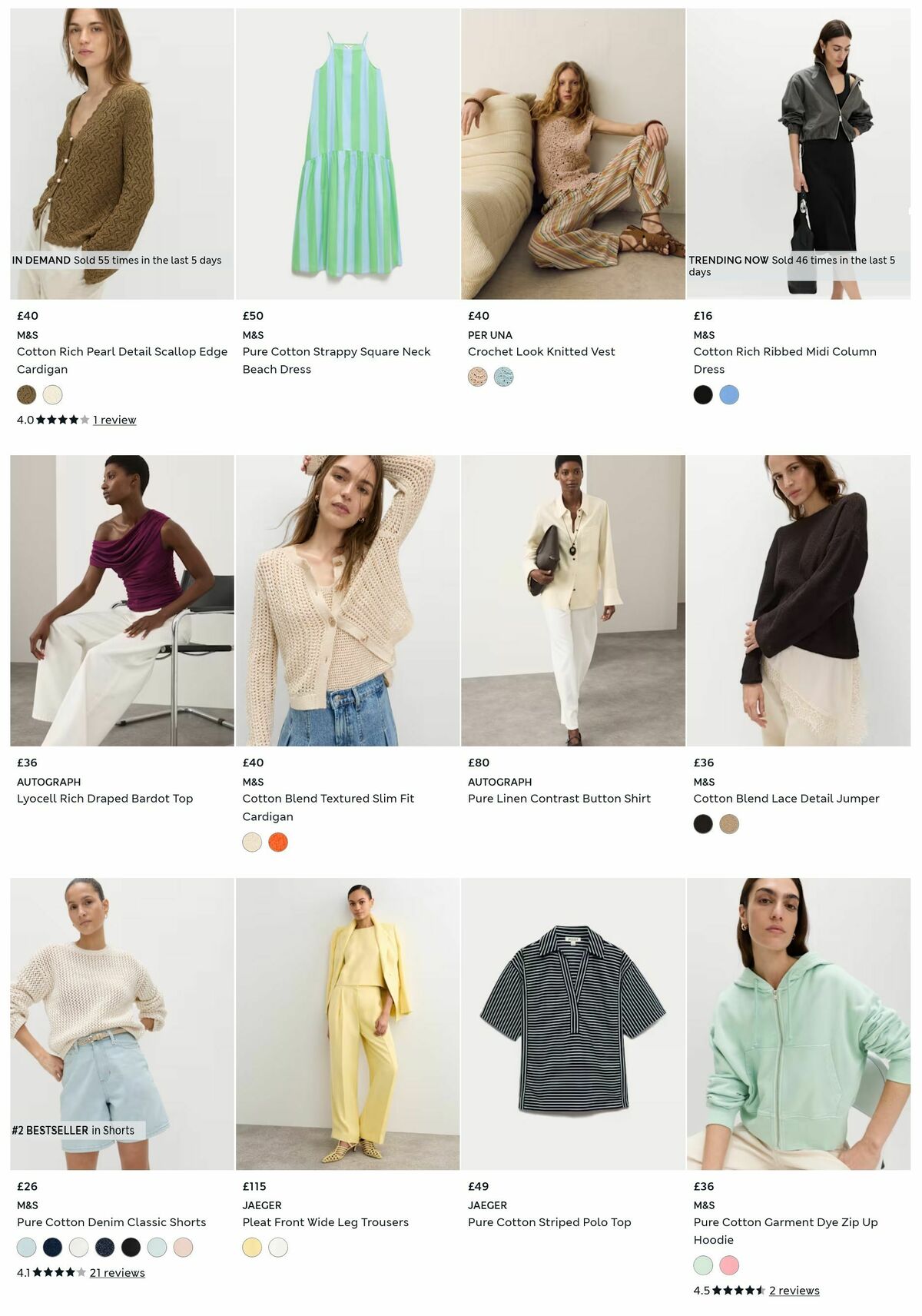 M&S Marks and Spencer Offers from 4 May