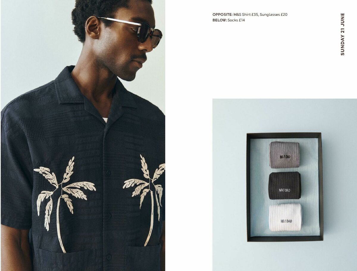 M&S Marks and Spencer Father's Day Offers from 12 June
