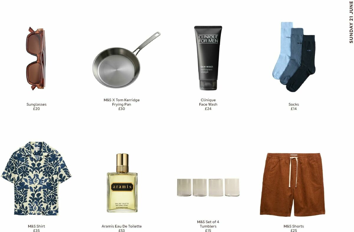 M&S Marks and Spencer Father's Day Offers from 12 June