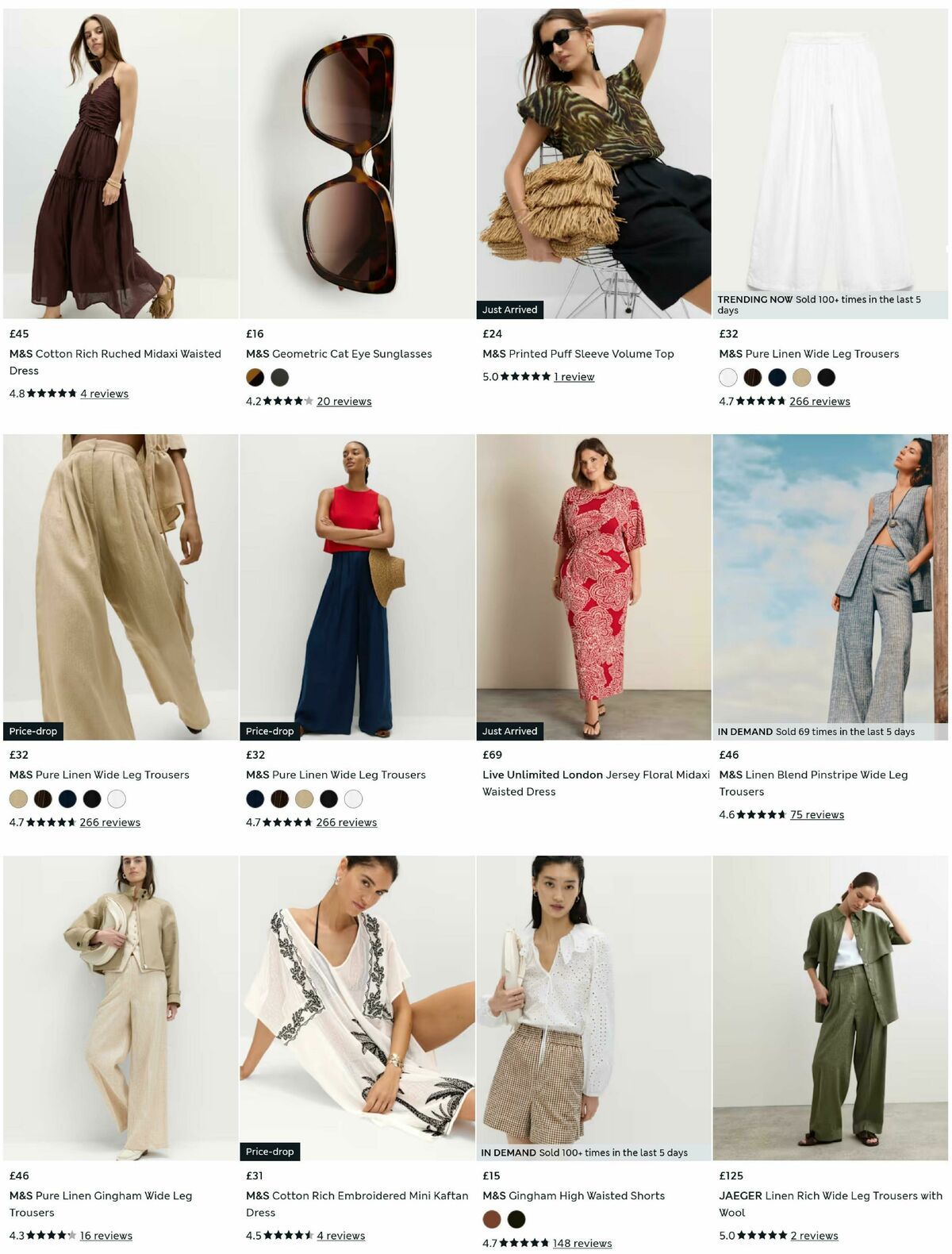M&S Marks and Spencer Offers from 21 July