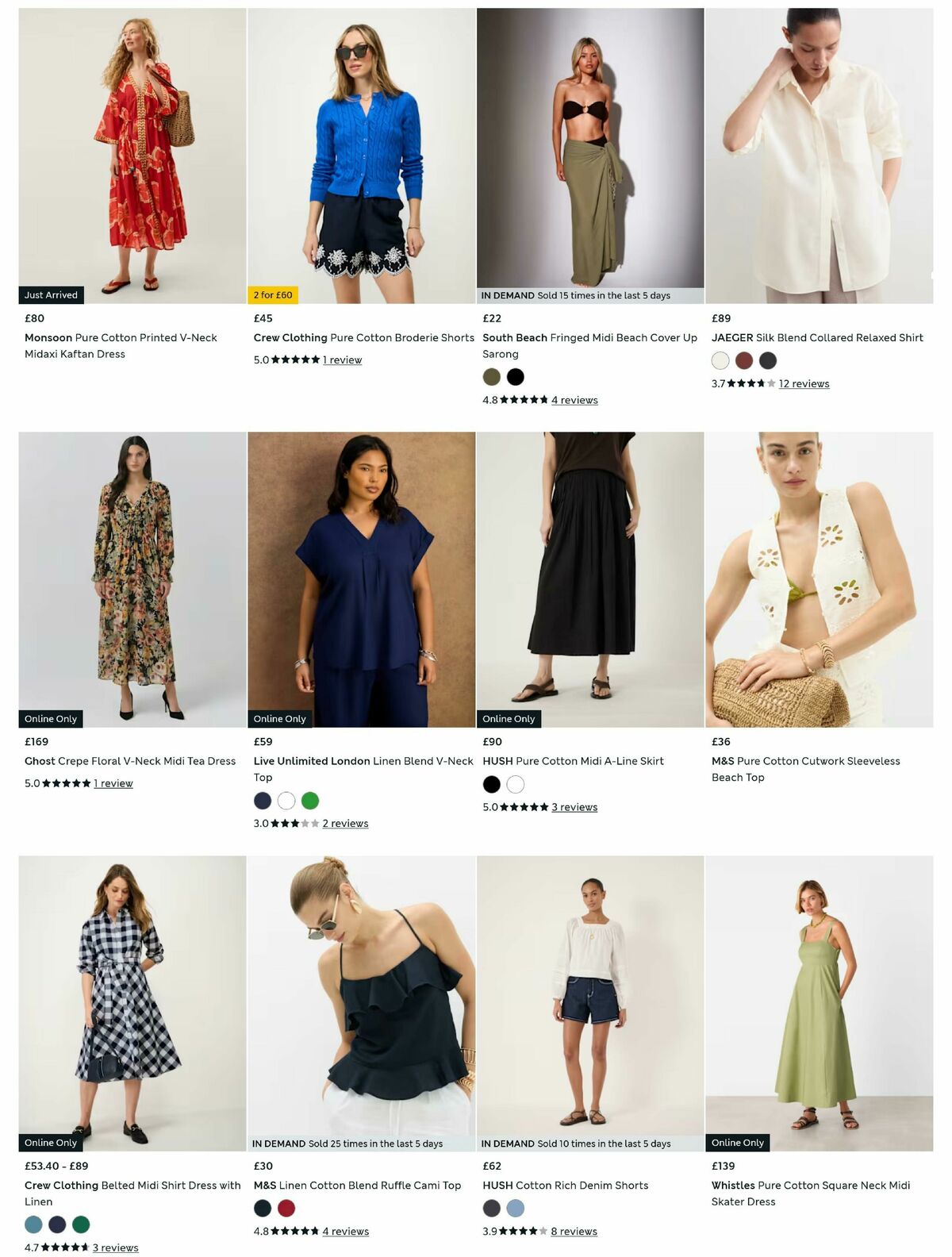 M&S Marks and Spencer Offers from 21 July