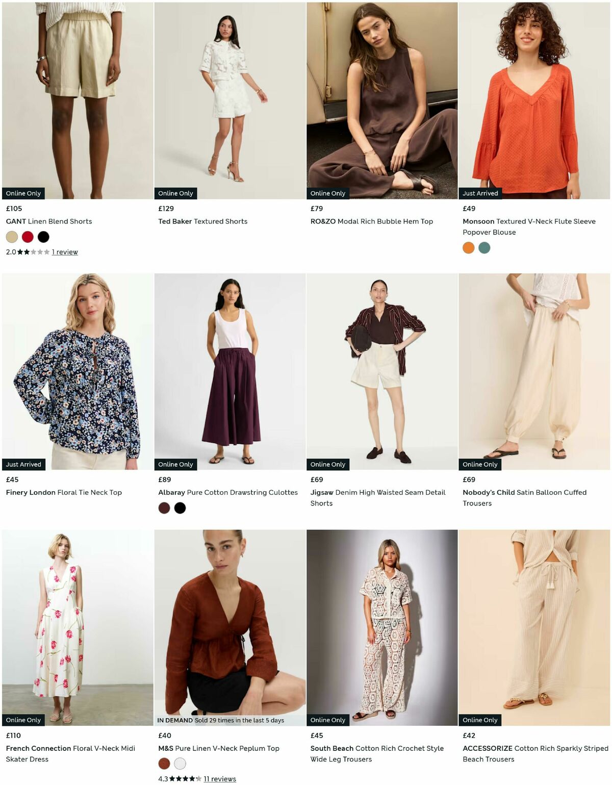 M&S Marks and Spencer Offers from 21 July