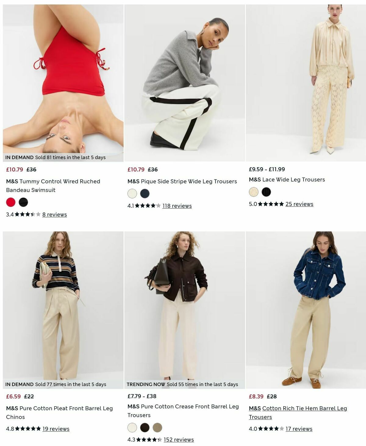 M&S Marks and Spencer Offers from 17 August