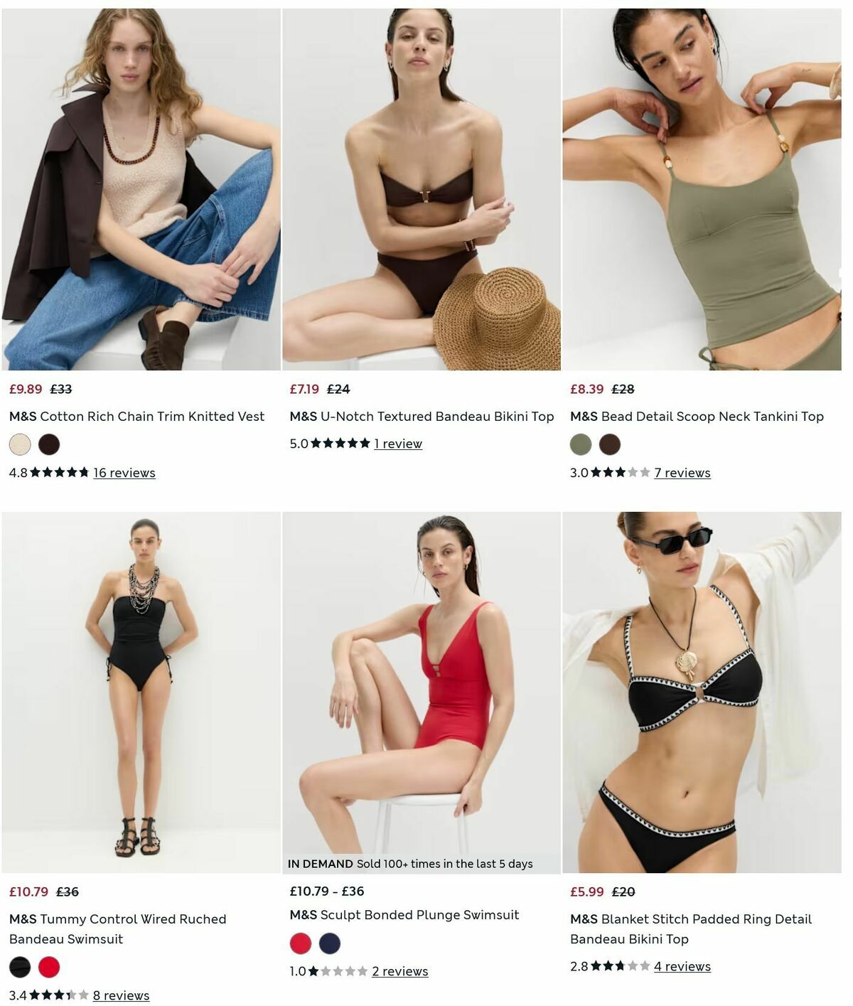 M&S Marks and Spencer Offers from 17 August