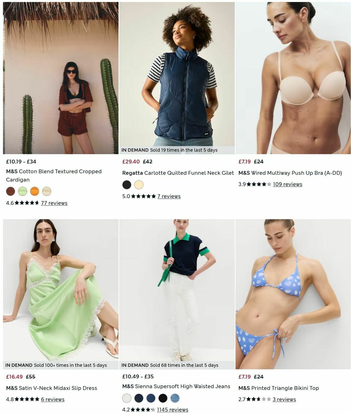 M&S Marks and Spencer Offers from 17 August