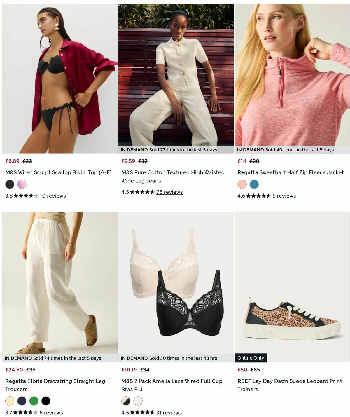 M&S Marks and Spencer Offers from 17 August