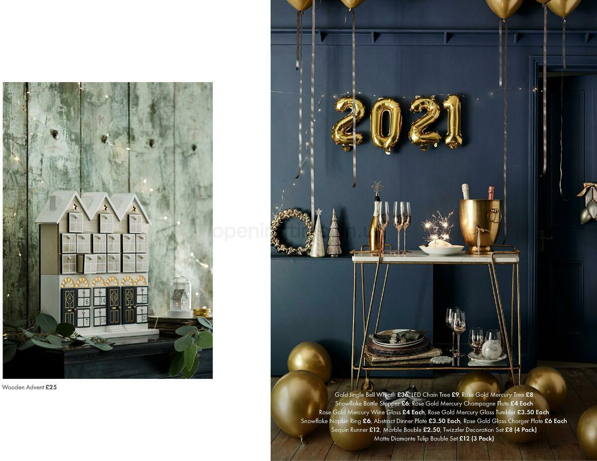 Matalan Christmas Home 2020 Offers from 1 October