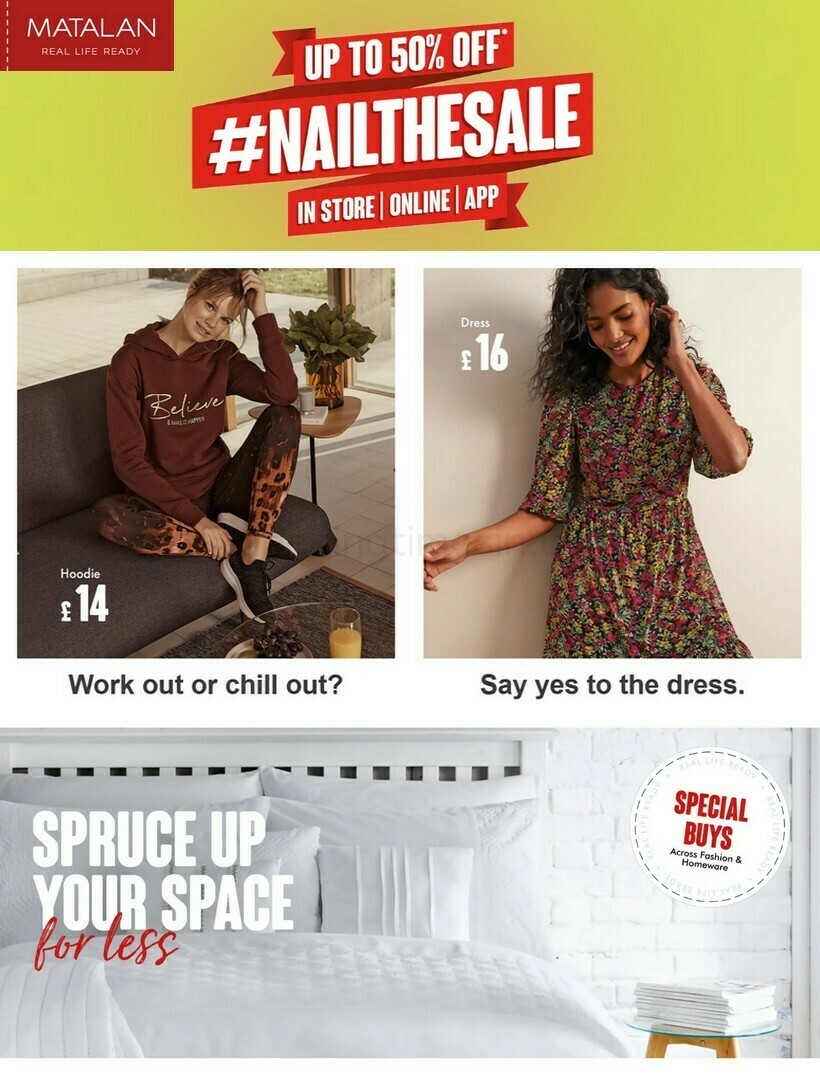 Matalan Offers from 1 January