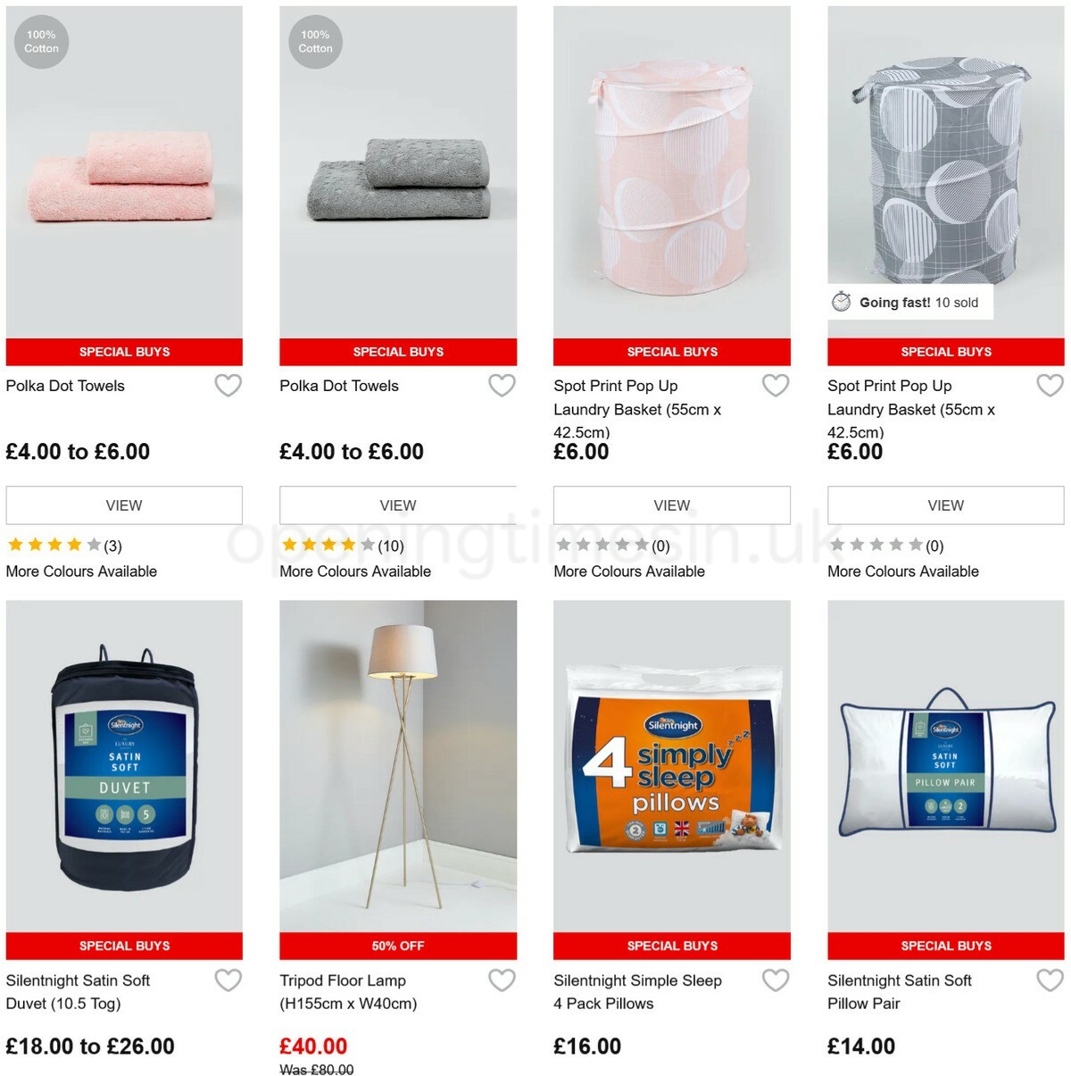 Matalan Offers from 1 January