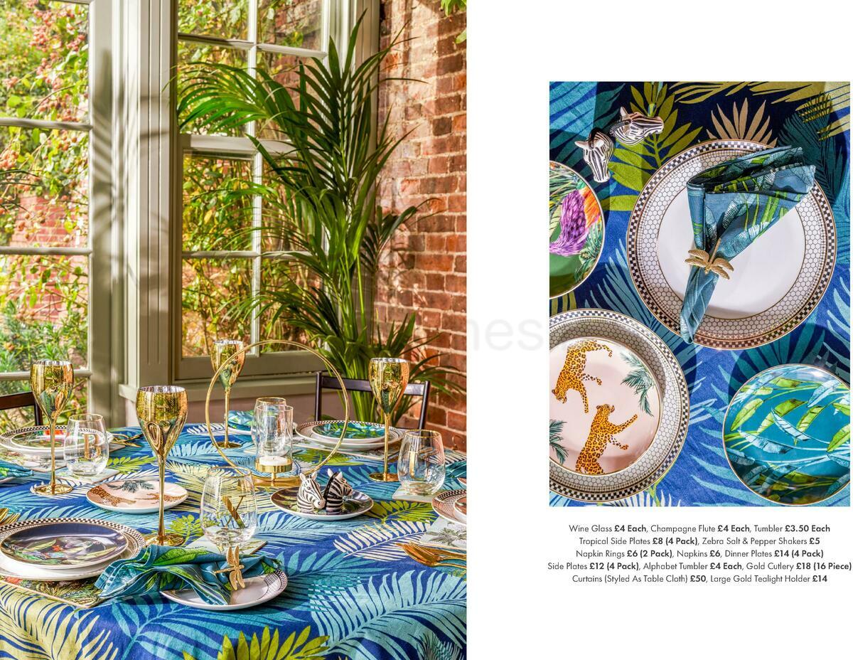 Matalan Spring/Summer 2021 Homeware Offers from 10 January