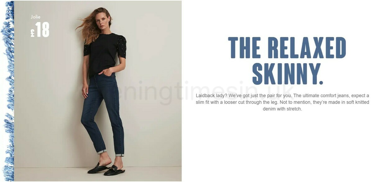 Matalan Denim Made for Real Life Offers from 20 January