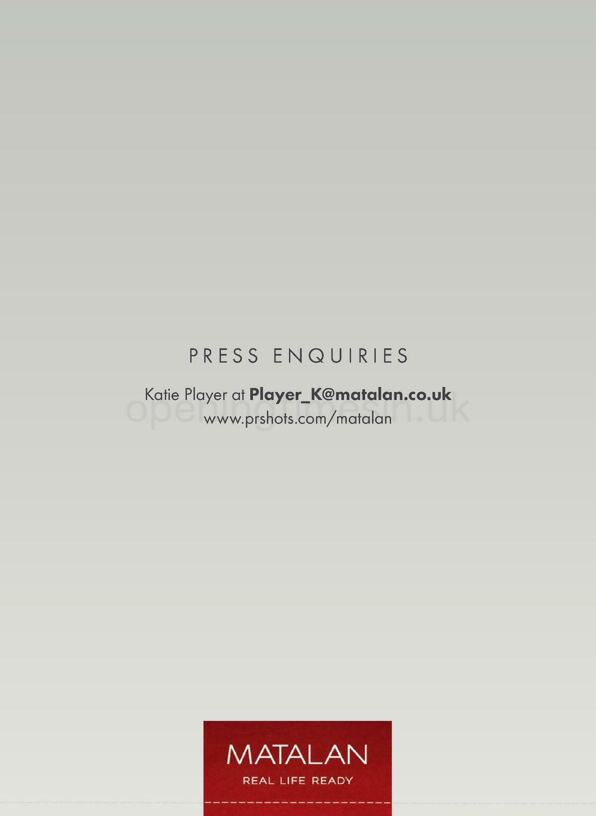 Matalan Offers from 12 February