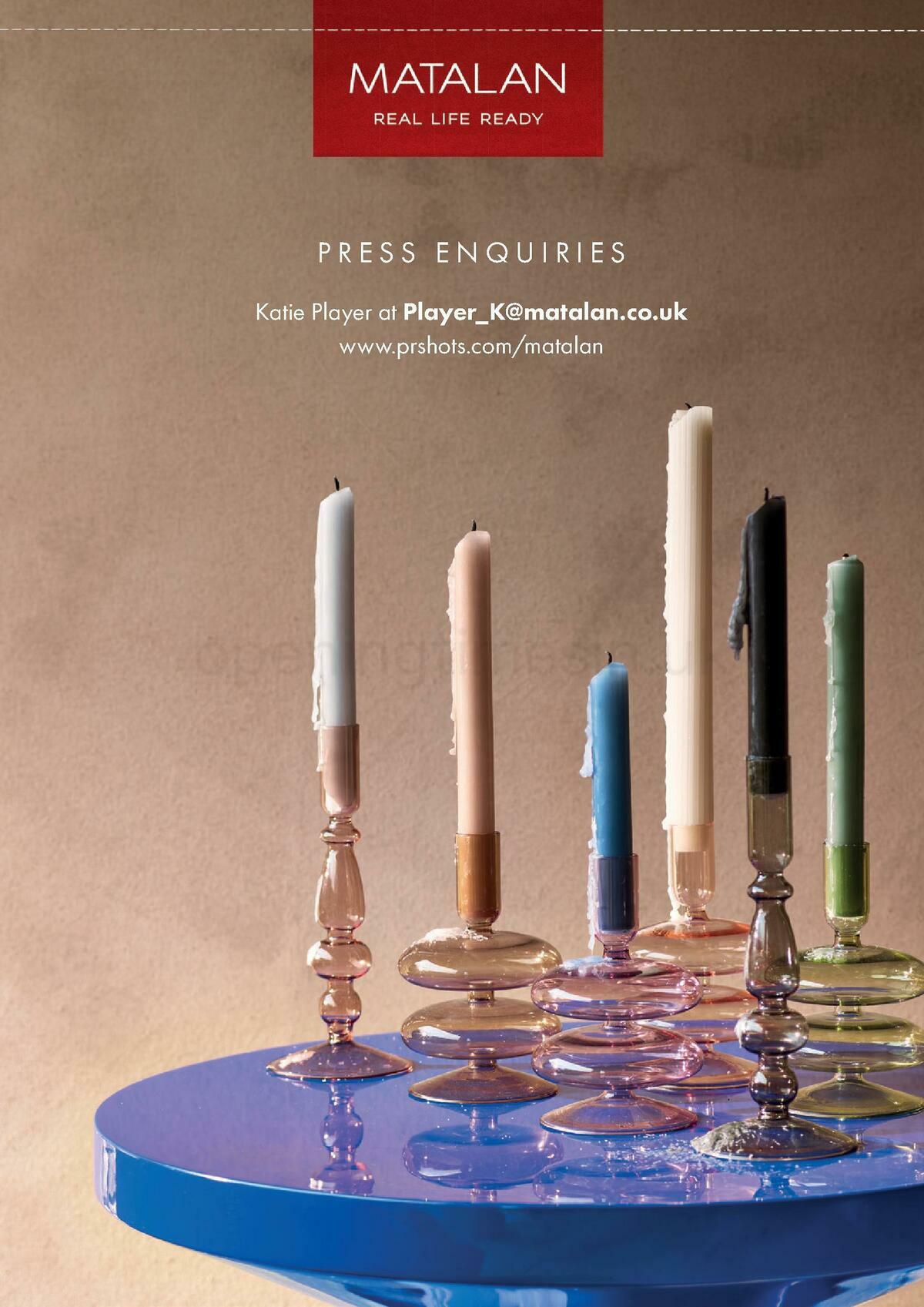 Matalan Homestore Lookbook Spring/Summer Offers from 11 January