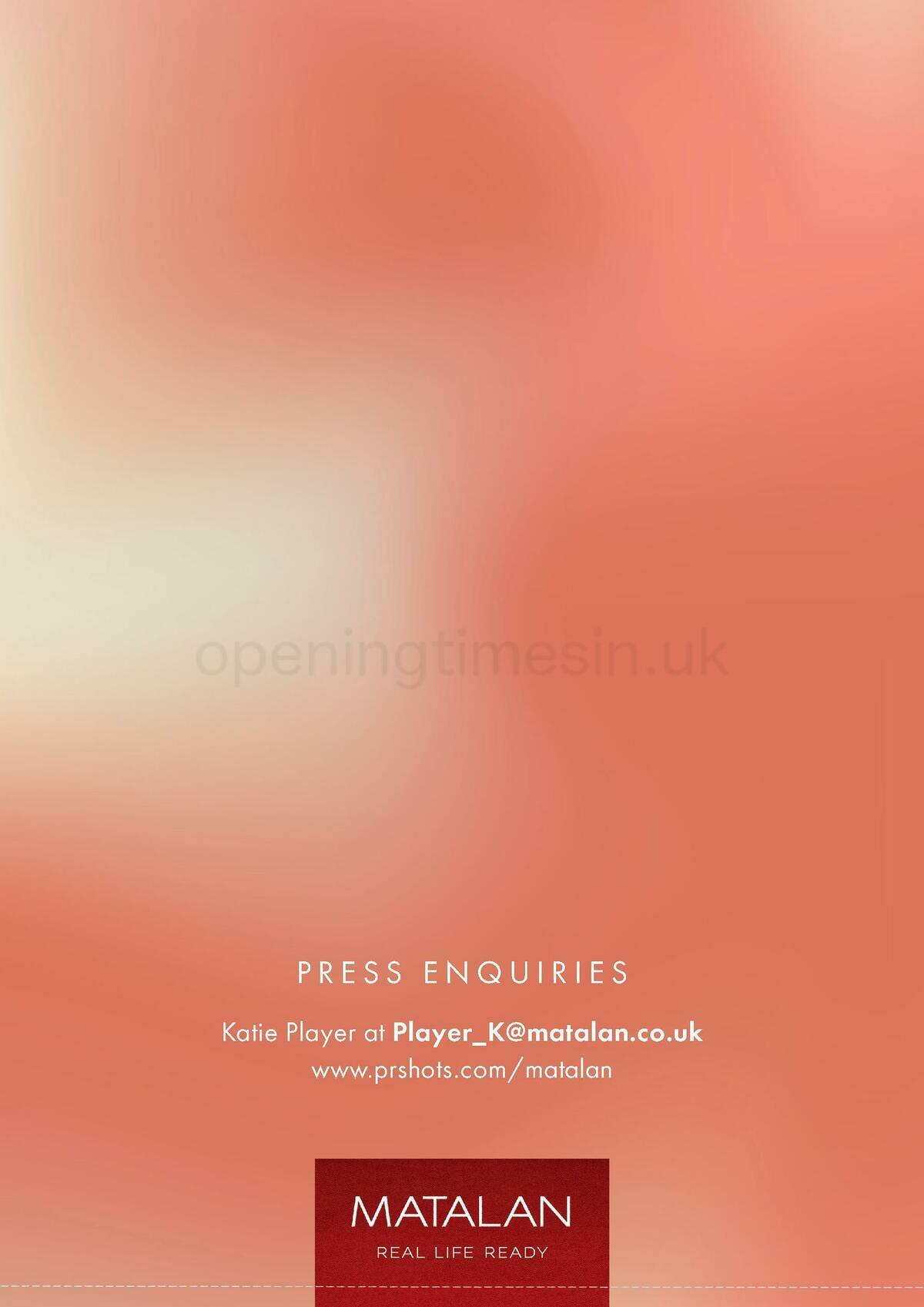 Matalan Offers from 9 February