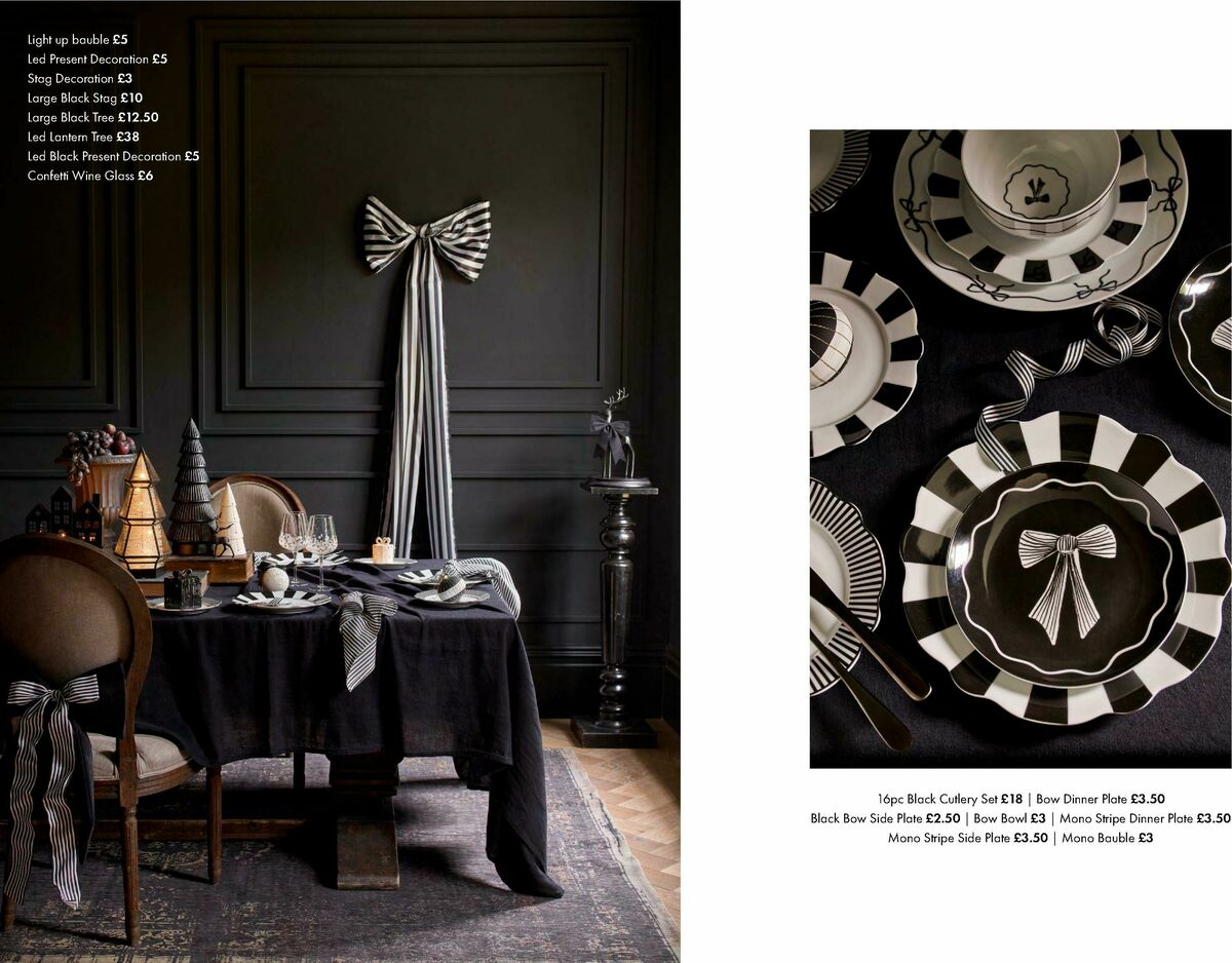 Matalan Christmas Home Offers from 24 October