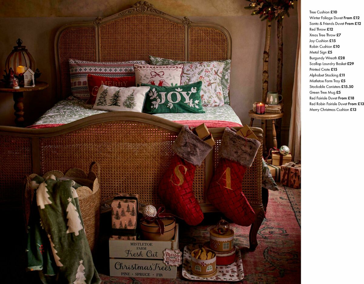 Matalan Christmas Home Offers from 24 October