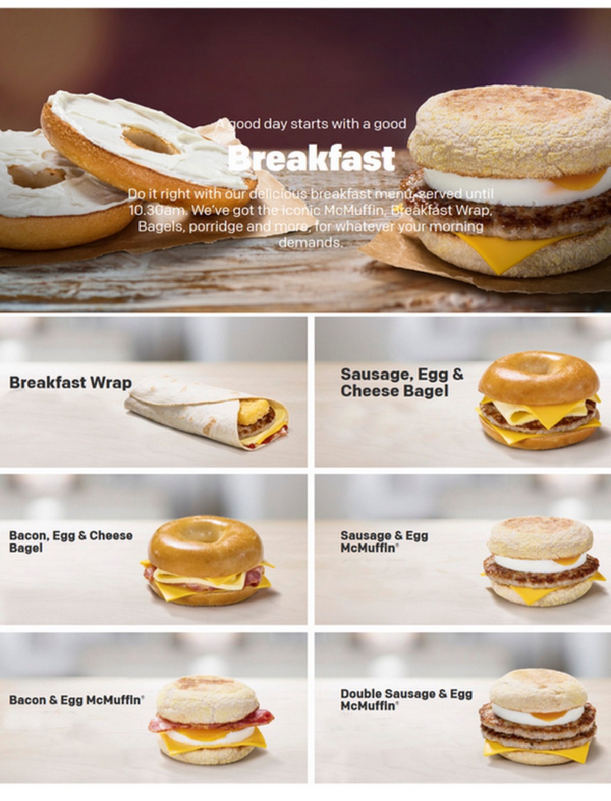 McDonald's Offers from 1 April