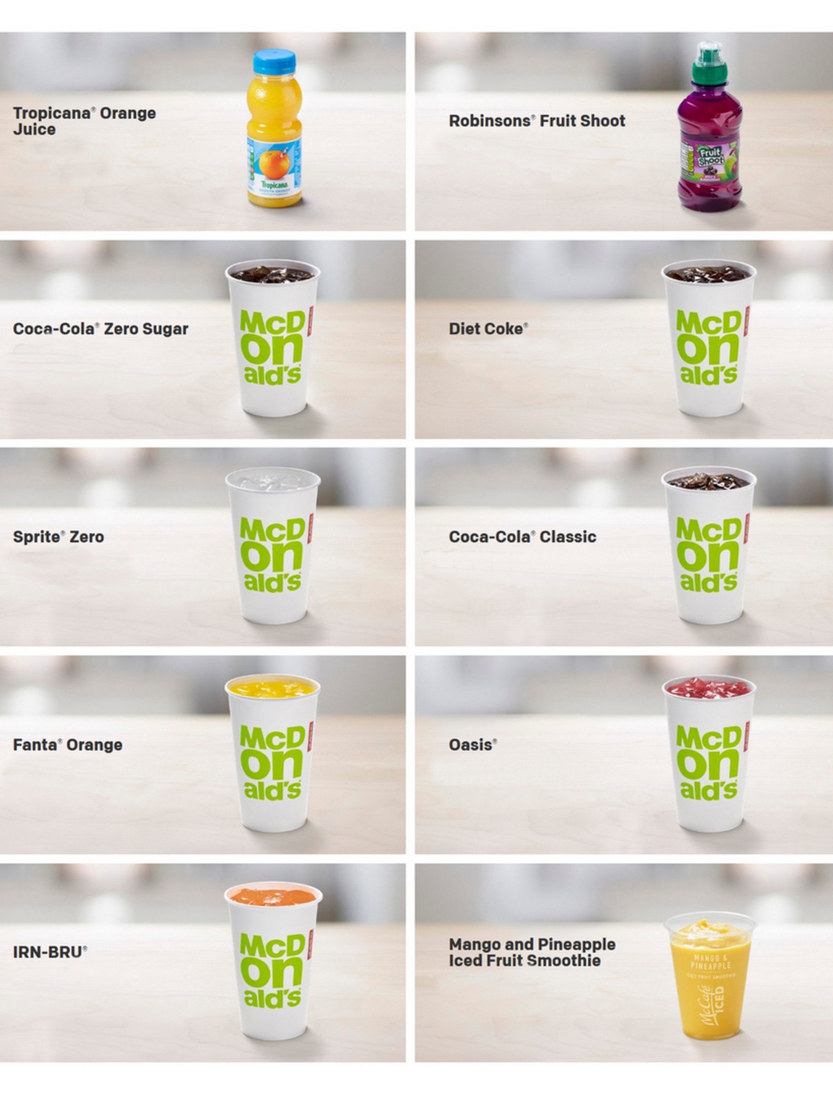 McDonald's Offers from 1 April