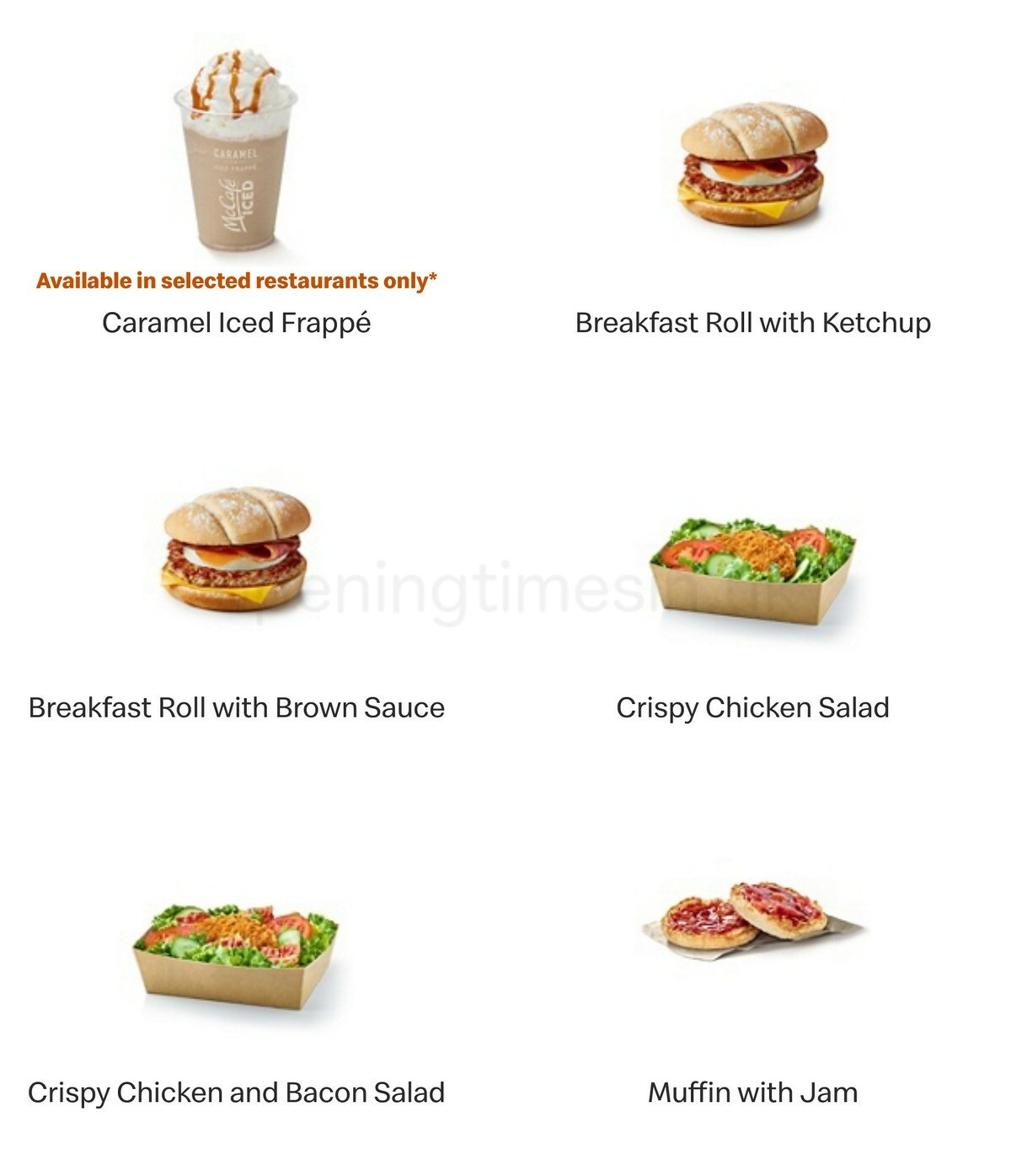 McDonald's Offers from 20 March