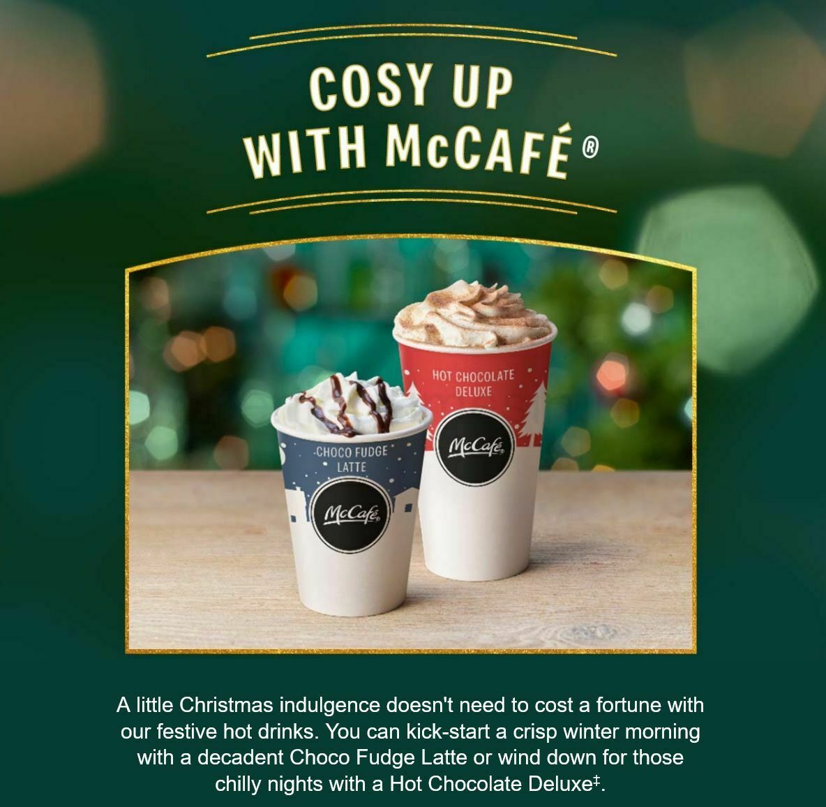 McDonald's Offers from 2 December