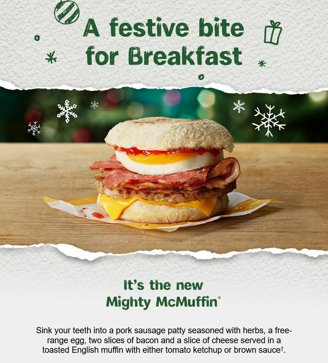 McDonald's Offers from 23 November