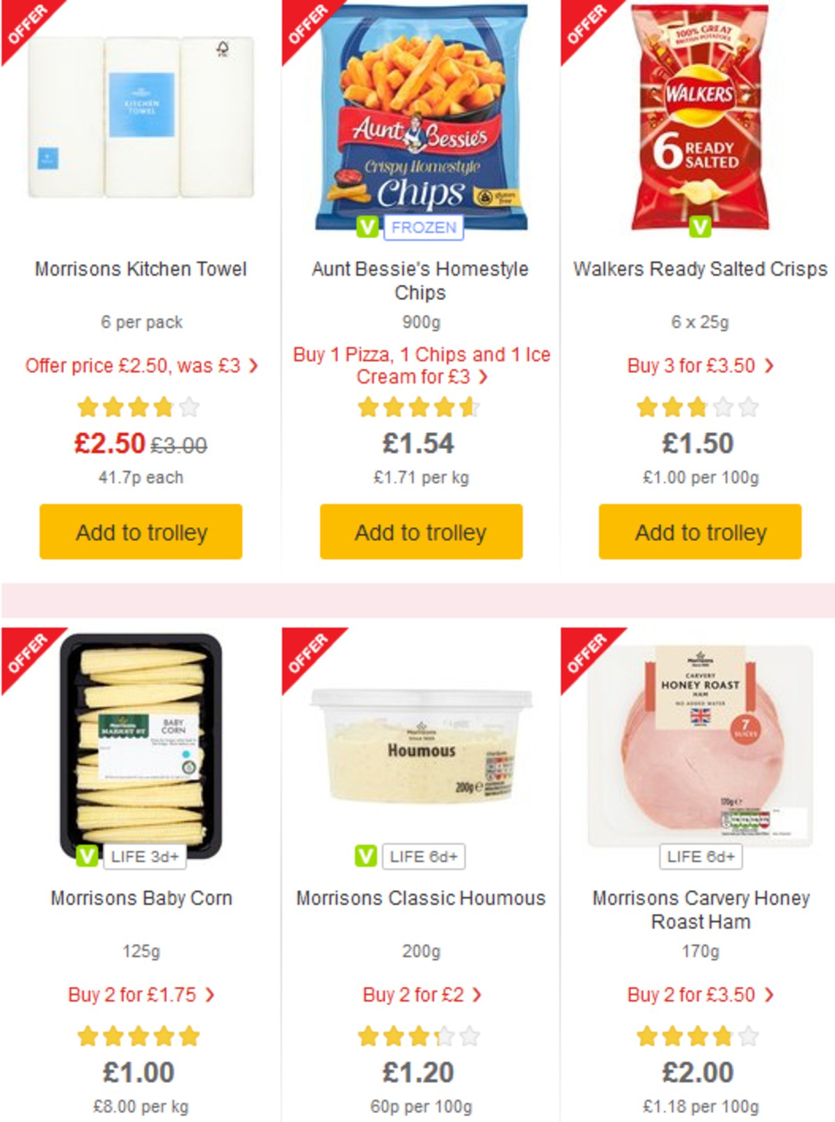 Morrisons Offers from 12 March