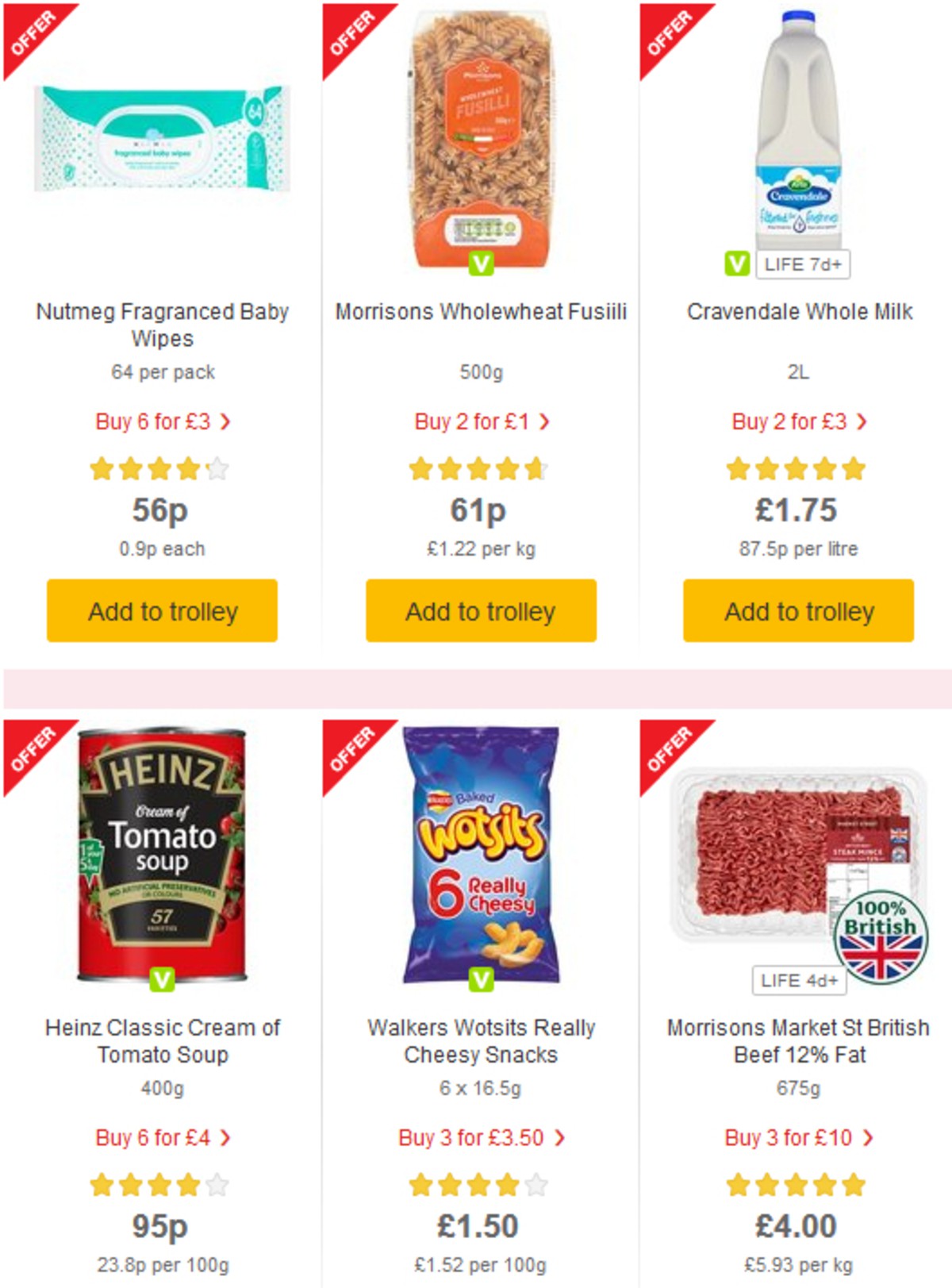 Morrisons Offers from 12 March