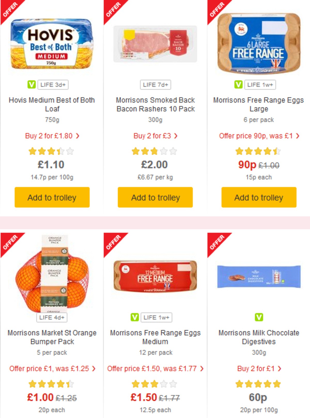 Morrisons Offers from 19 March