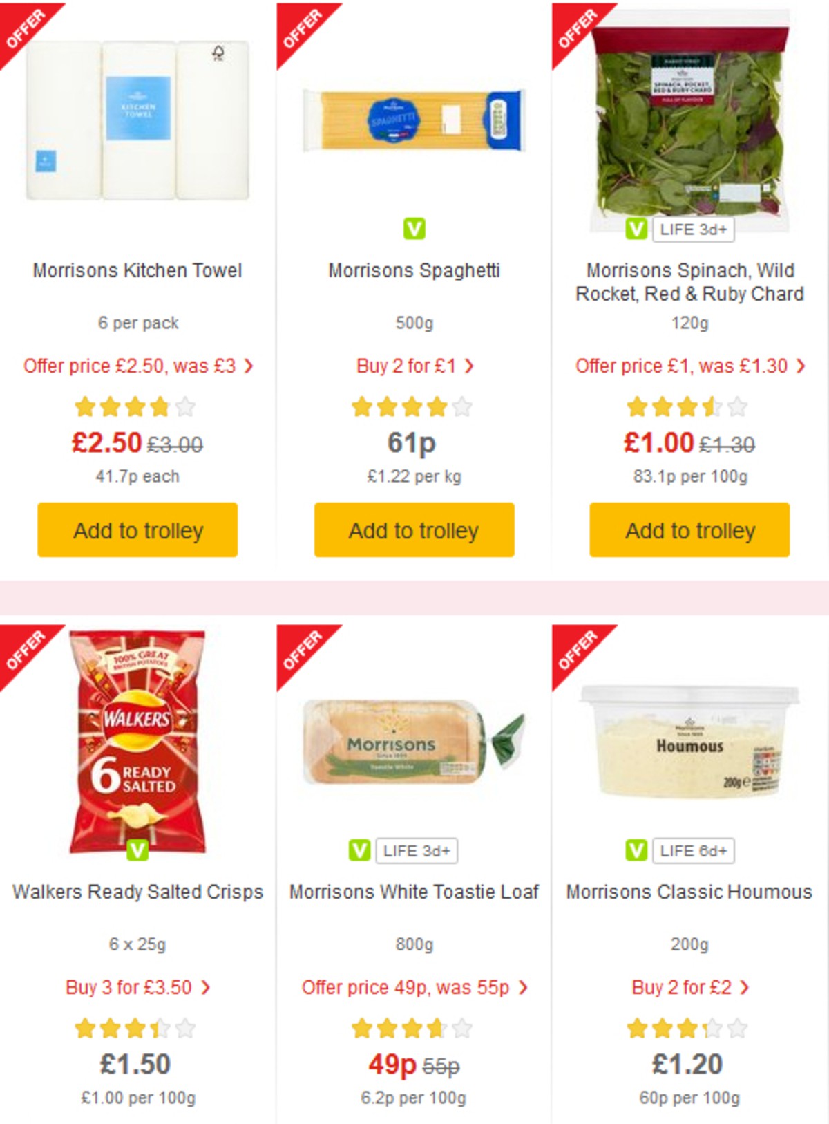 Morrisons Offers from 19 March