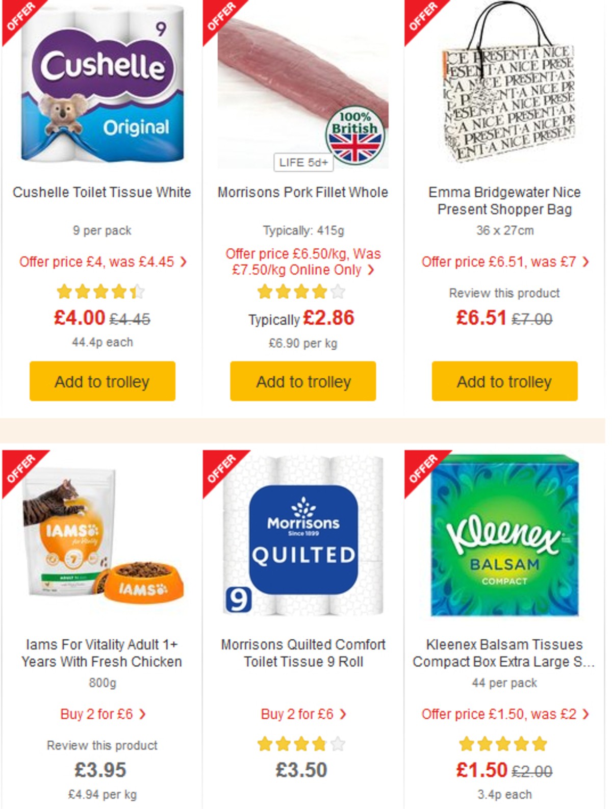 Morrisons Offers from 19 March
